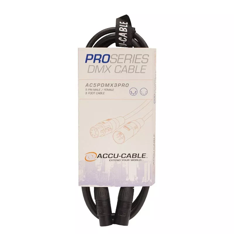 Accu-Cable AC5PDMX3PRO
