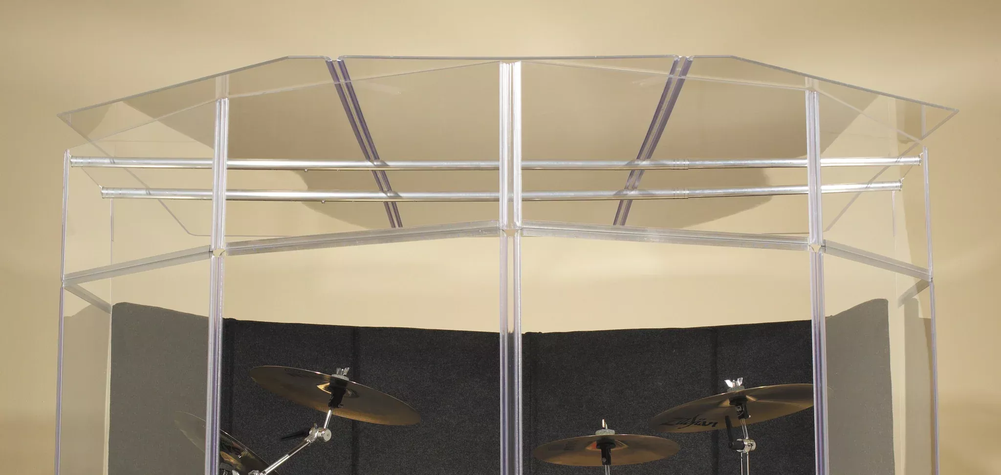 AL7266 Clear Acrylic Drum Shield Lid