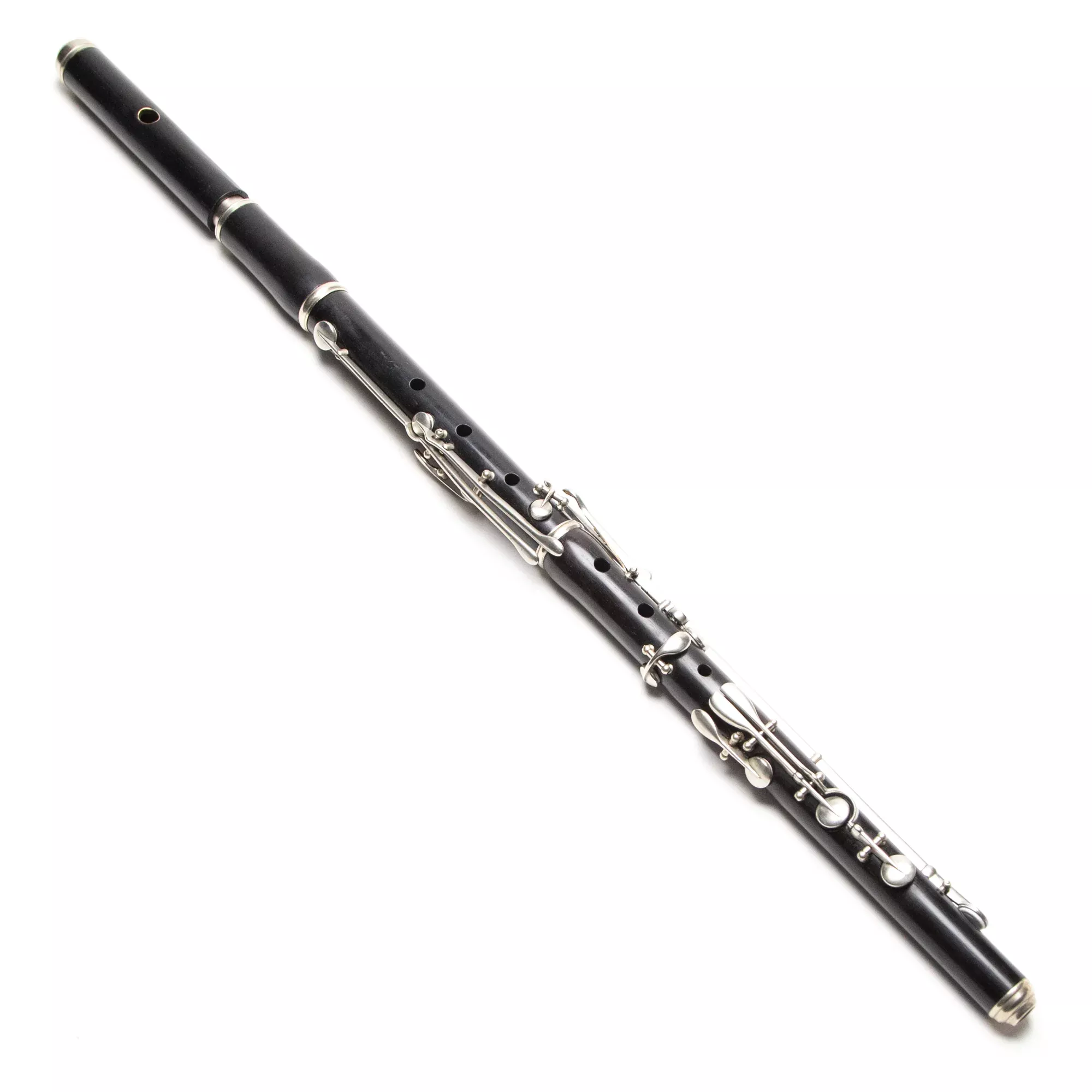 Antique German 10-Key Flute