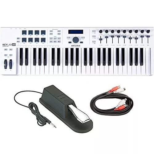 Arturia KeyLab 49 Essential Universal MIDI Controller, Software and Pedal