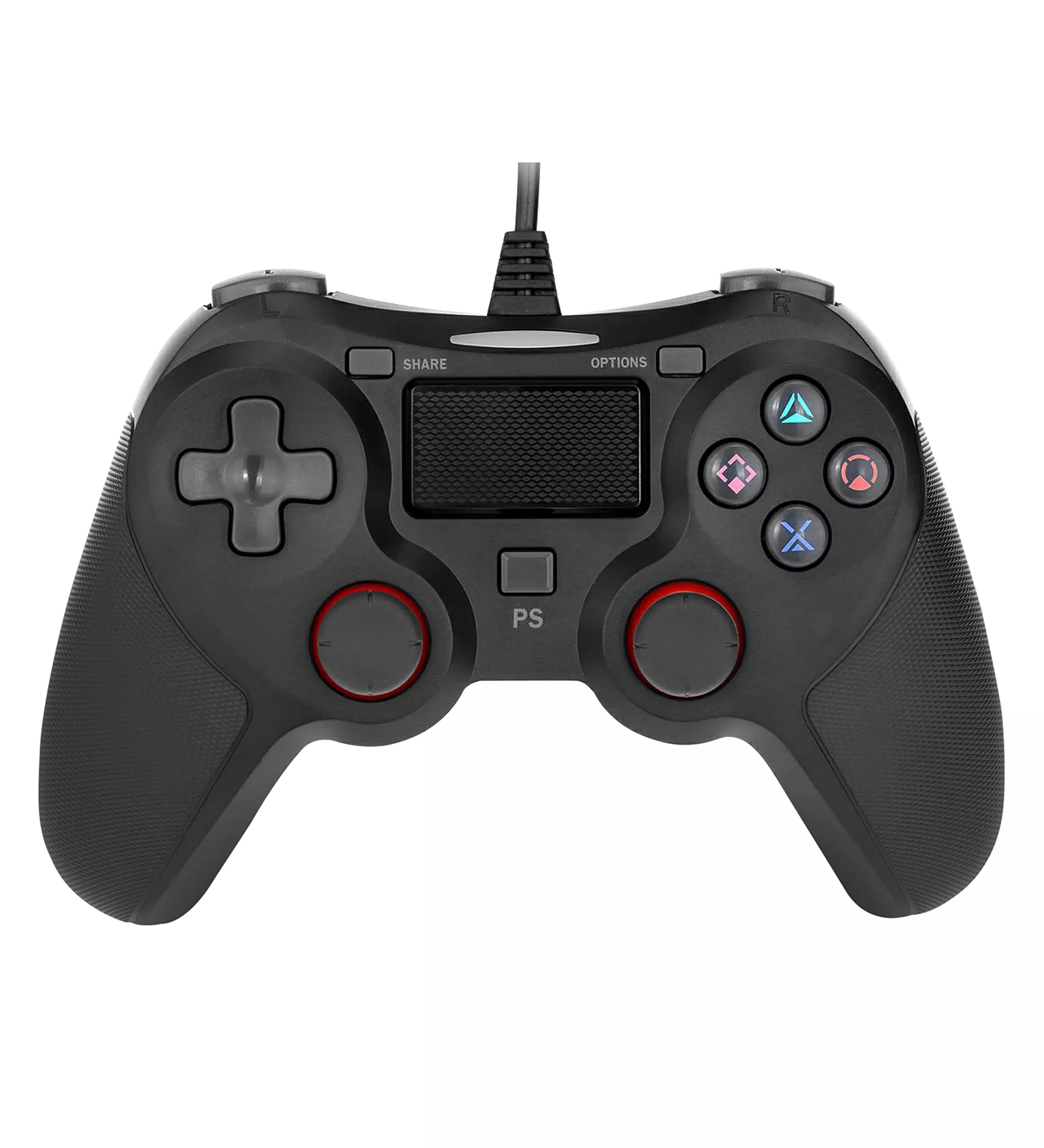 blucoil USB Wired Gaming Controller for Mac, Windows PC, and Playstation 4