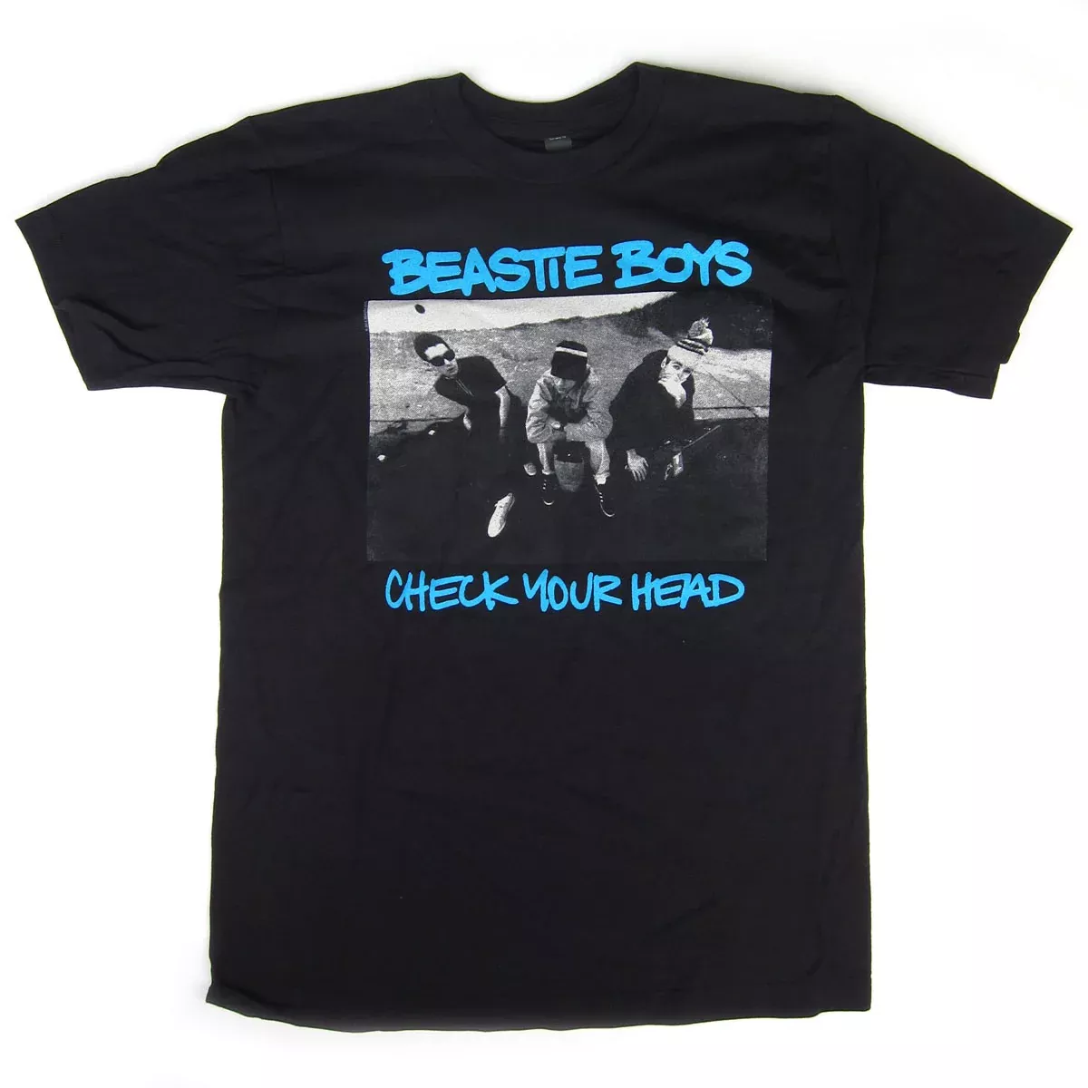 Check Your Head Shirt - Black / Blue