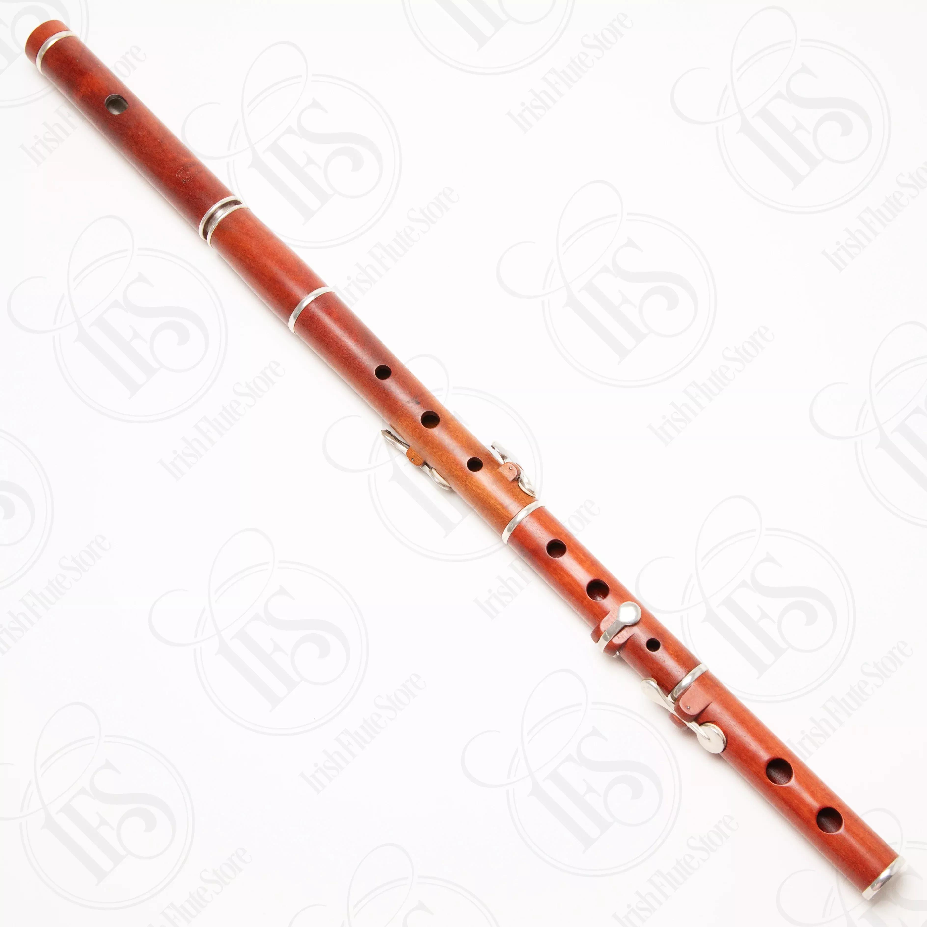 Copley & Boegli Pink Ivory & Silver 4-key Eb