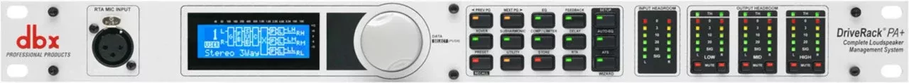 dbx Loudspeaker Management DriveRack PA+