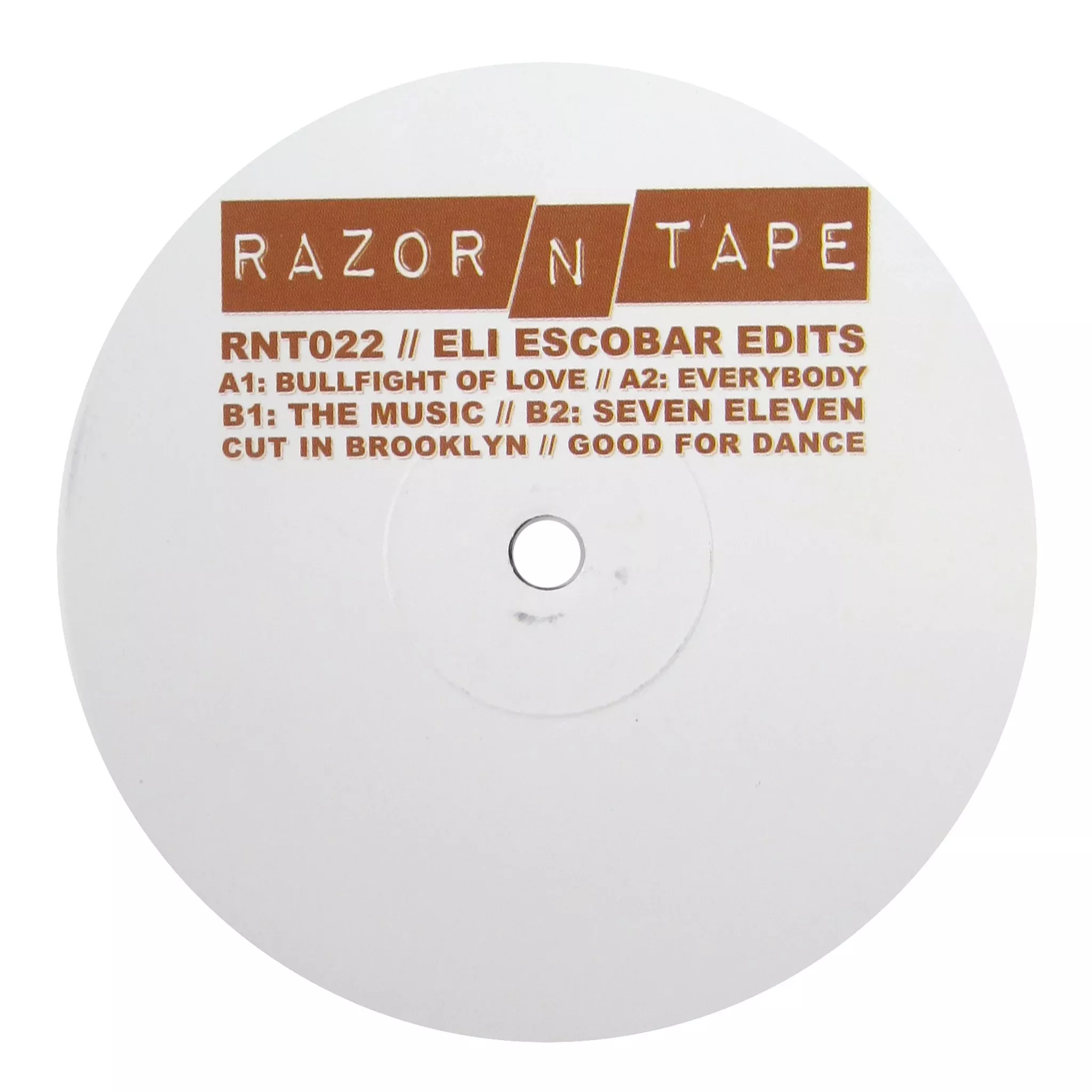 Eli Escobar Edits Vinyl 12"