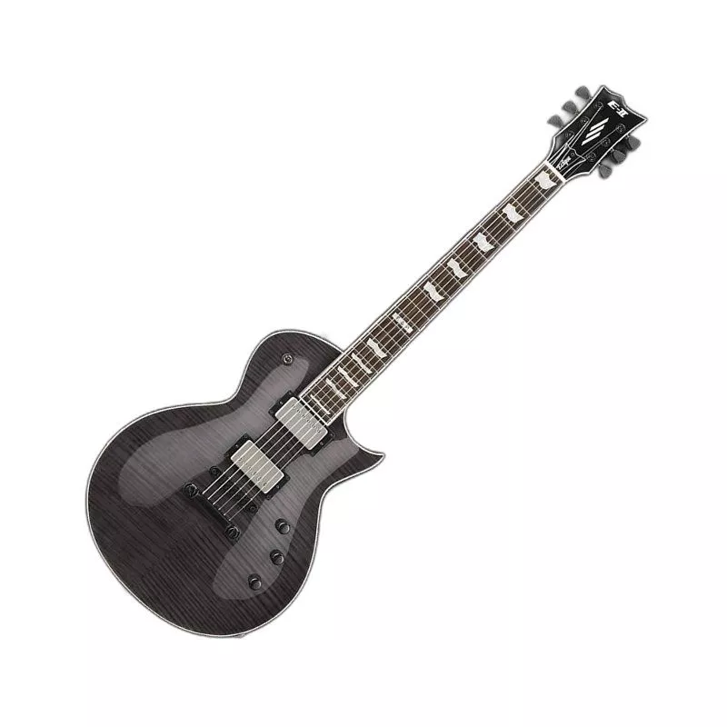 ESP E-II Eclipse FM STBLK See-Thru Black Electric Guitar