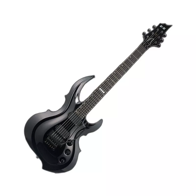 ESP E-II FRX BLK Black Electric Guitar