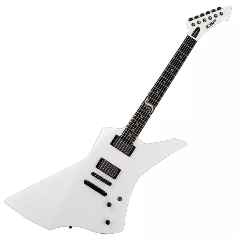 ESP James Hetfield SNAKEBYTE in White with Case