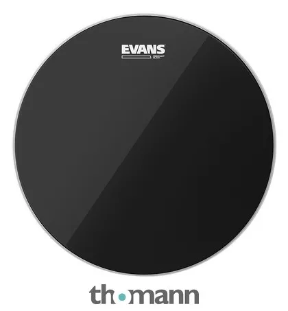 Evans 12" TomTom Resonant Head Black