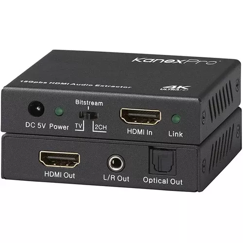 KanexPro 4K HDMI Audio De-Embedder