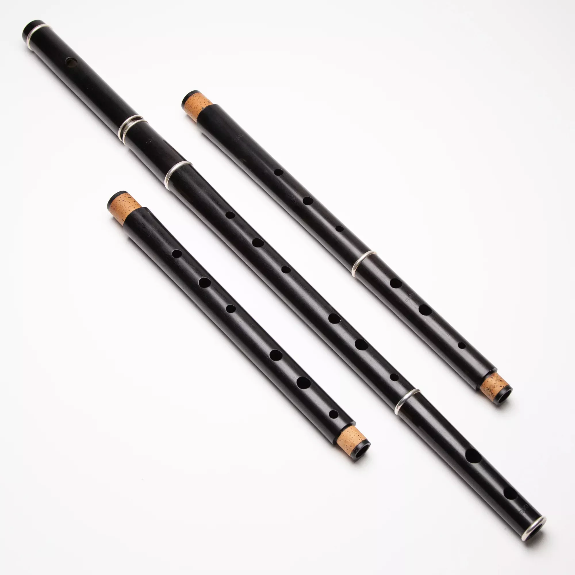 Olwell Blackwood & Silver Pratten C/D/Eb Combo