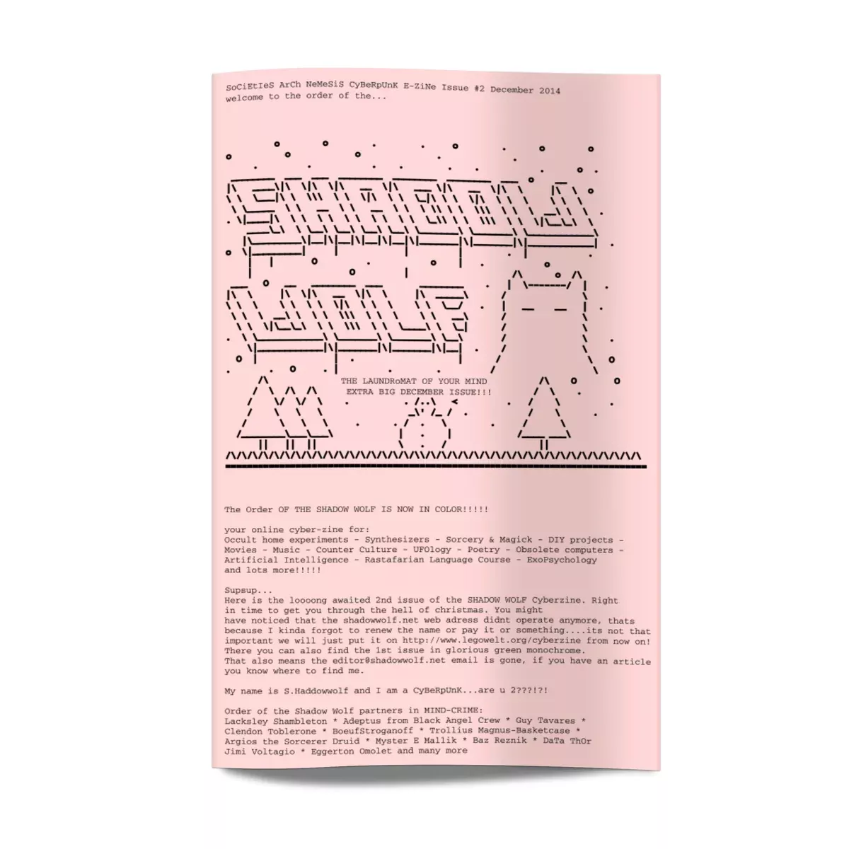 The Order Of The Shadow Wolf by Legowelt