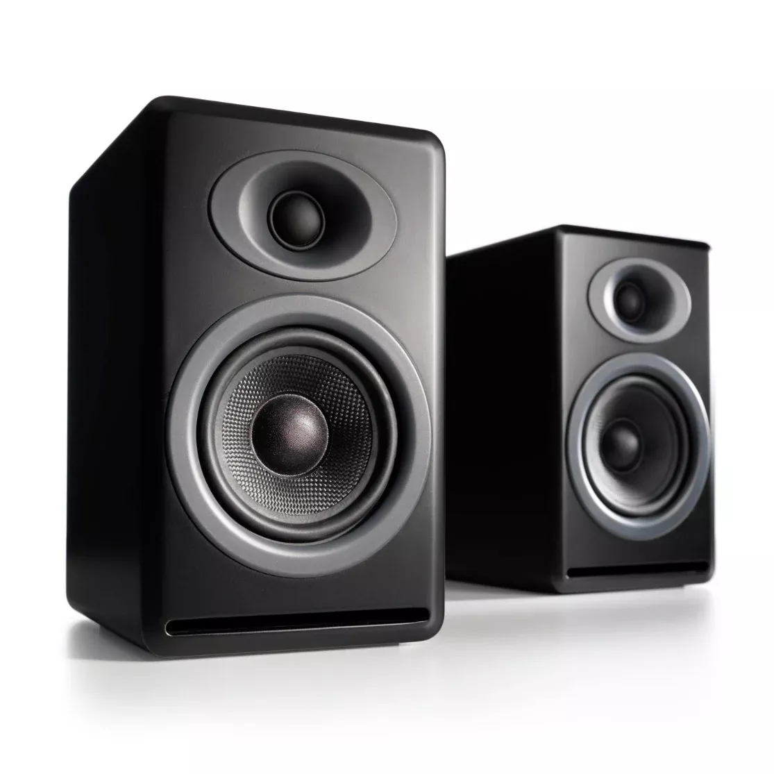 P4 Passive Bookshelf Speakers - Black (AP4B)