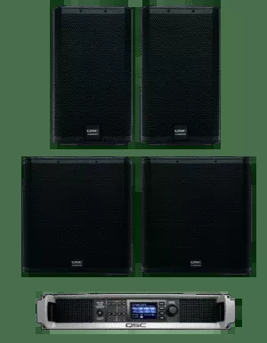 QSC E112 Sat/Sub System