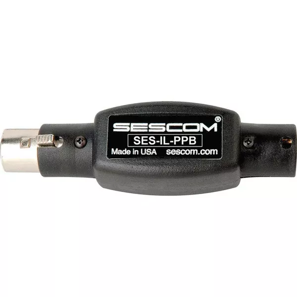 Sescom SES-IL-PPB XLR Inline Phantom Power Blocker