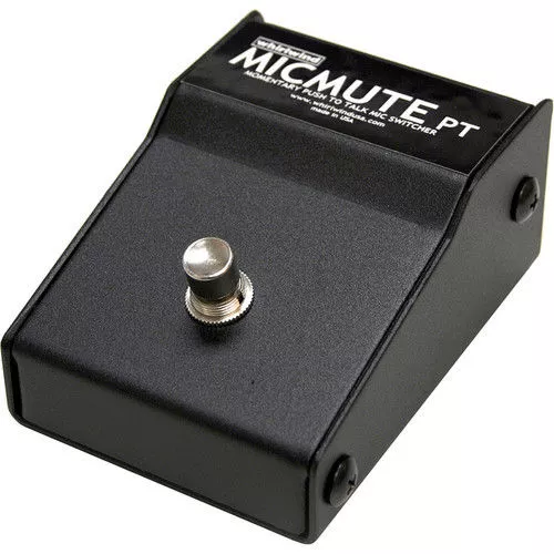 Whirlwind Micmute PT Push-to-Talk Switch (Pedal)
