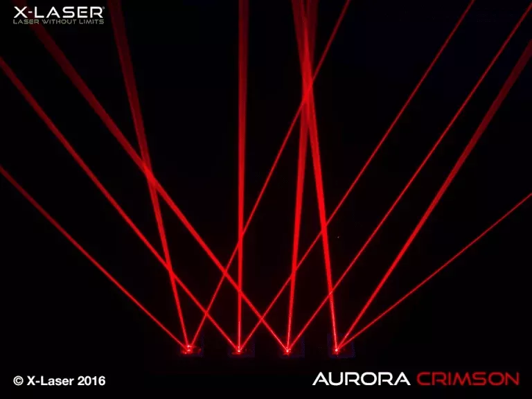 X-Laser Aurora Crimson