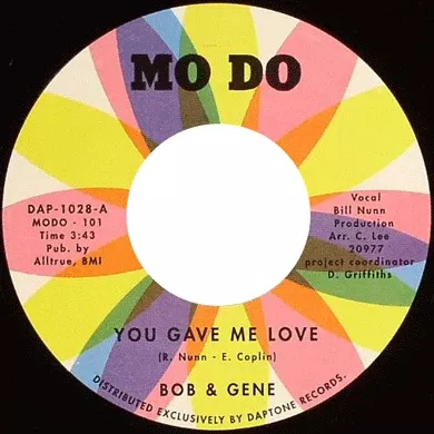 You Gave Me Love 7"